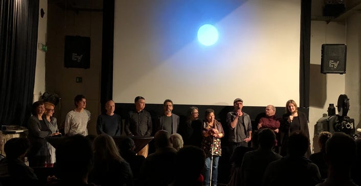 Das Film-Team bei der Premiere